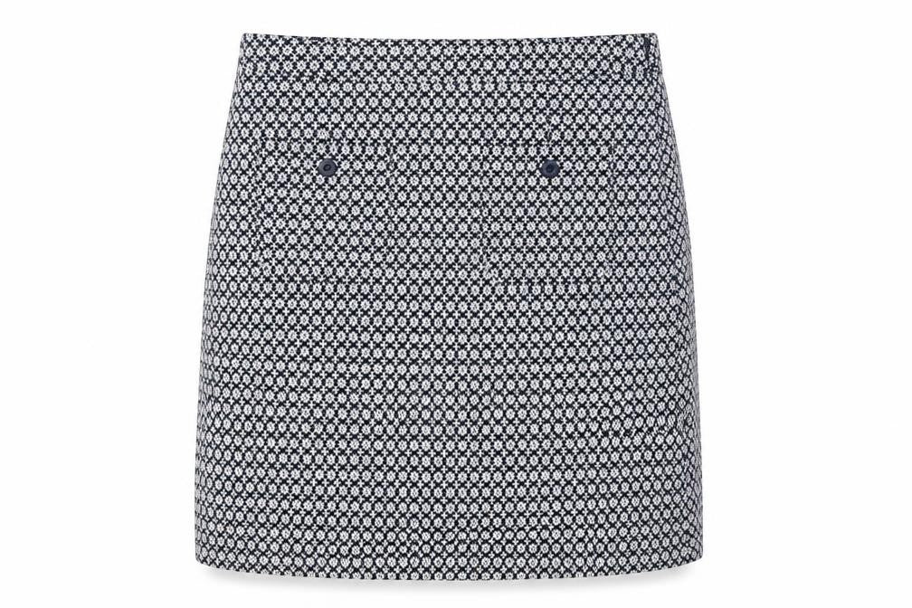 Laura Ashley Women's Geometric Pencil Skirt, Size 12
