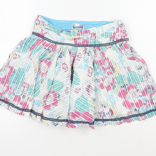 FatFace Girls Multicoloured Floral Skirt Peasant Style 9 Years
