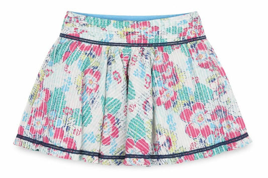 FatFace Girls Multicoloured Floral Skirt Peasant Style 9 Years