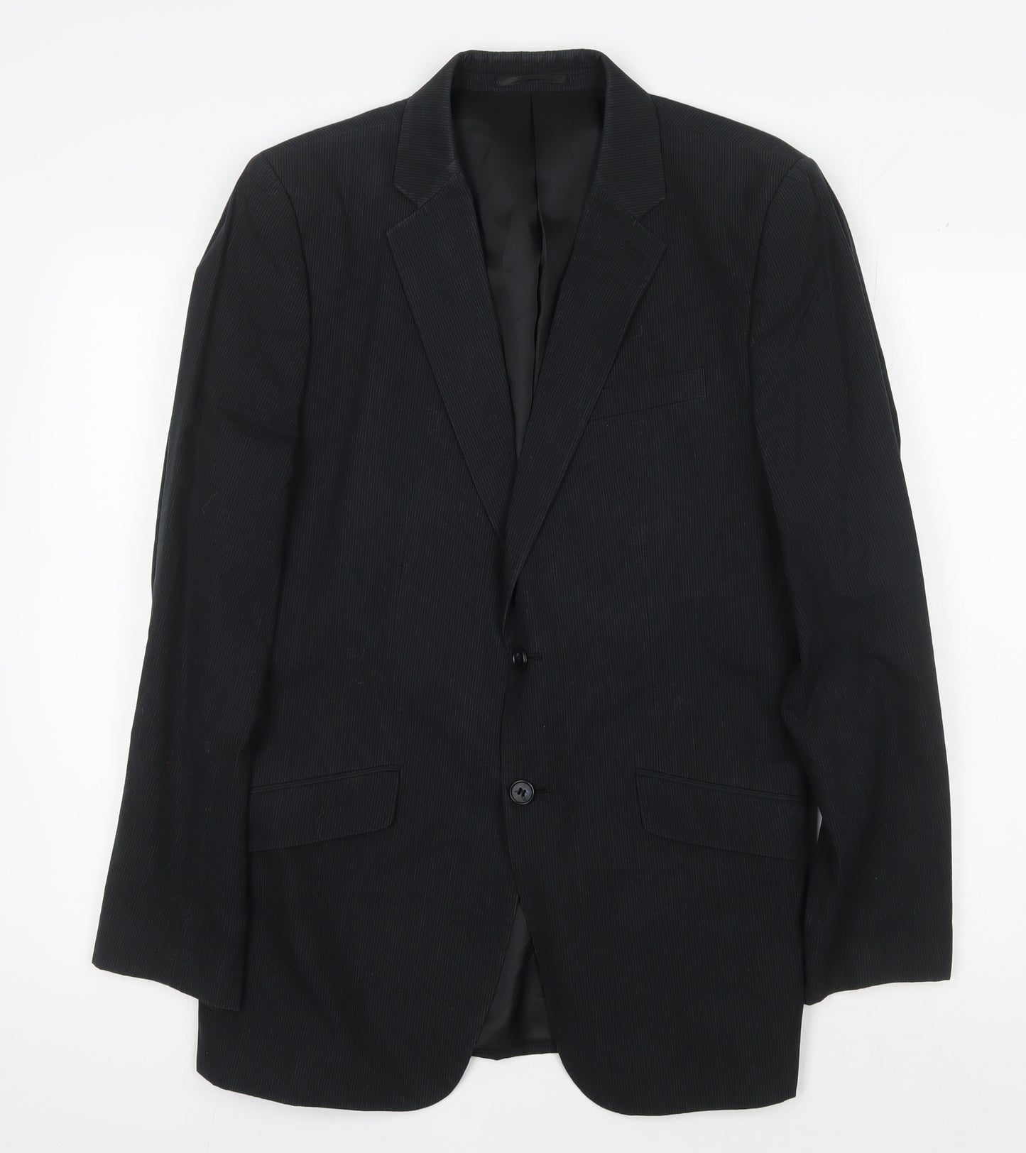 Jasper Conran Men's Black Blazer Jacket, Medium, Formal