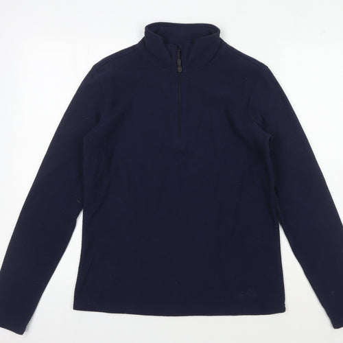 Peter Storm Unisex Blue Fleece High Neck 1/2 Zip 12
