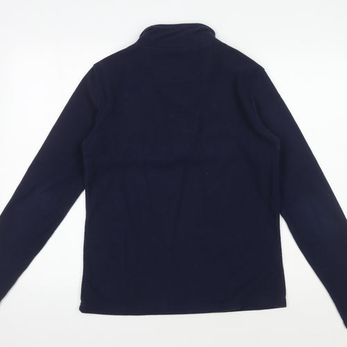Peter Storm Unisex Blue Fleece High Neck 1/2 Zip 12