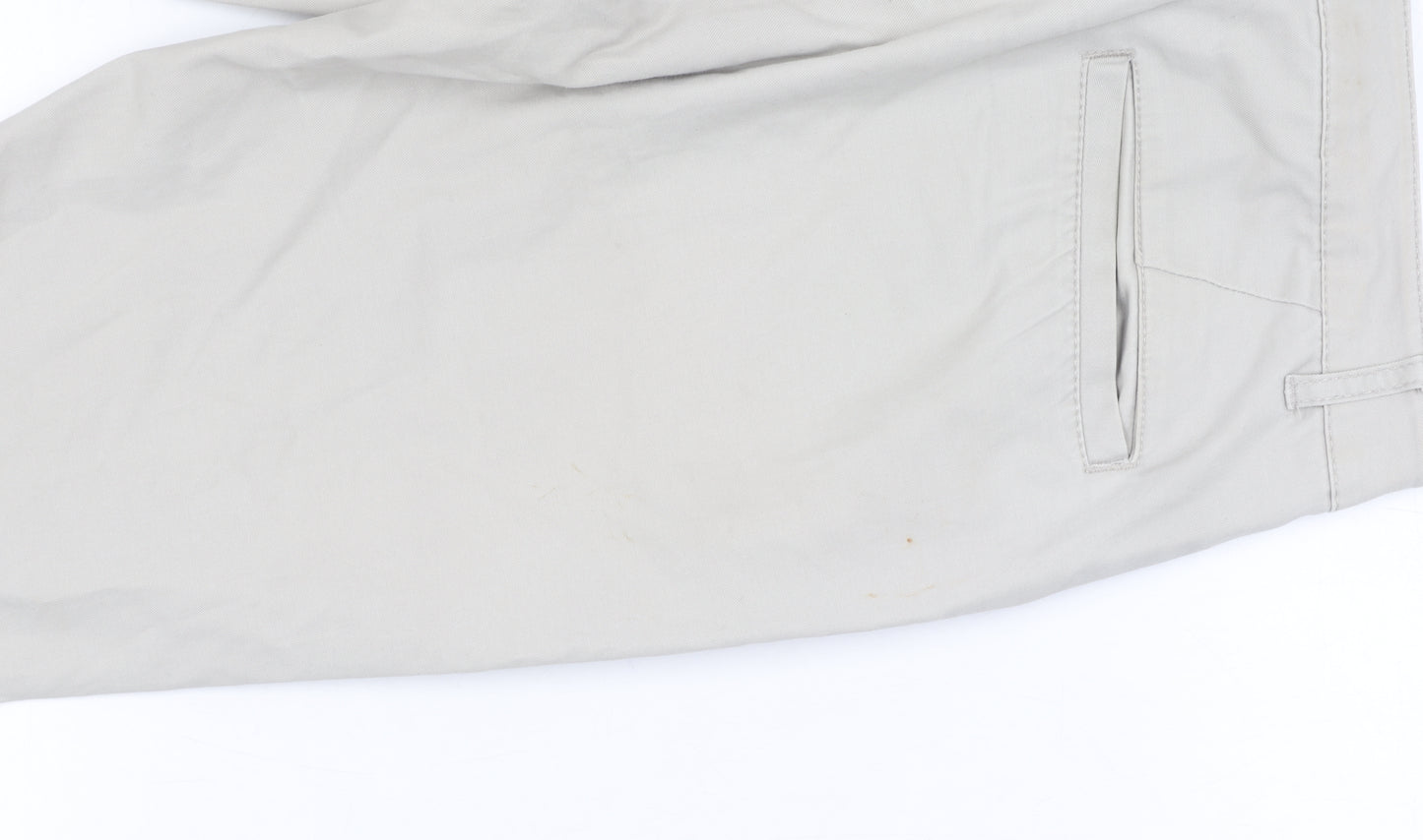 ASOS Men Beige Chino Trousers Size 28