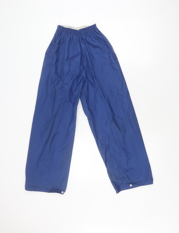 Regatta Unisex Kids Blue Rain Trousers S Waterproof
