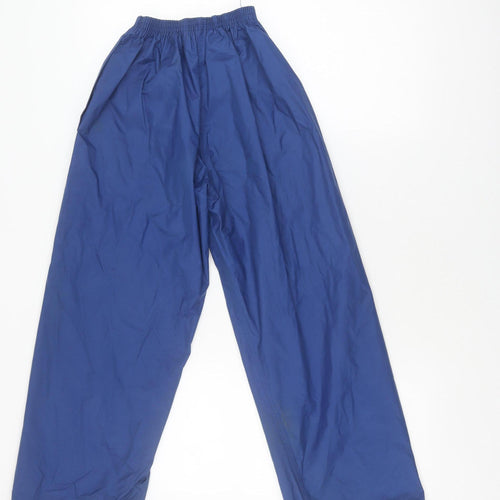 Regatta Unisex Kids Blue Rain Trousers S Waterproof
