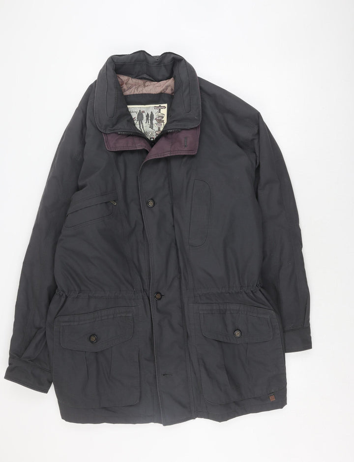 Bush Men's Black Military Jacket Size 44, Outdoor Coat