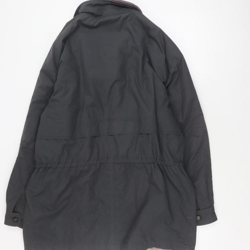 Bush Men's Black Military Jacket Size 44, Outdoor Coat