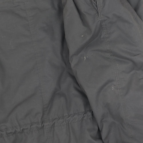 Bush Men's Black Military Jacket Size 44, Outdoor Coat