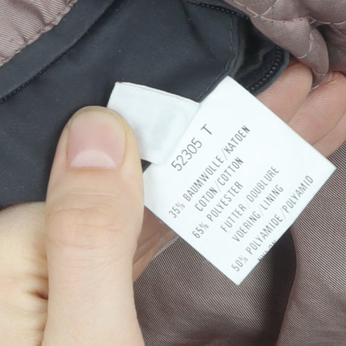 Bush Men's Black Military Jacket Size 44, Outdoor Coat