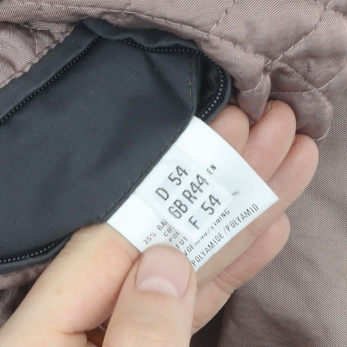 Bush Men's Black Military Jacket Size 44, Outdoor Coat