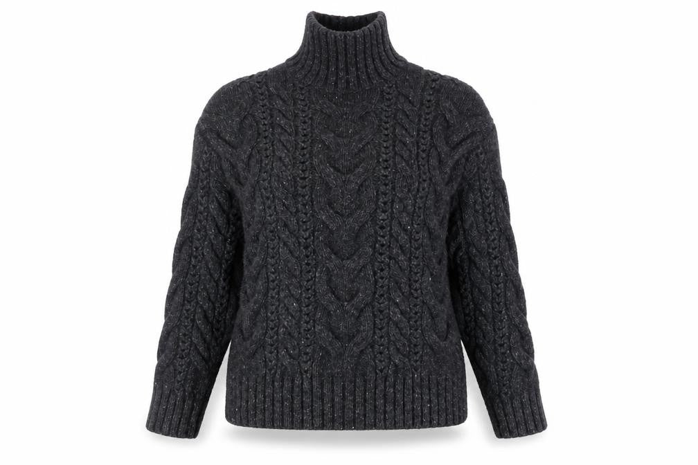 Front view of Wilfred Women's Black jumper S