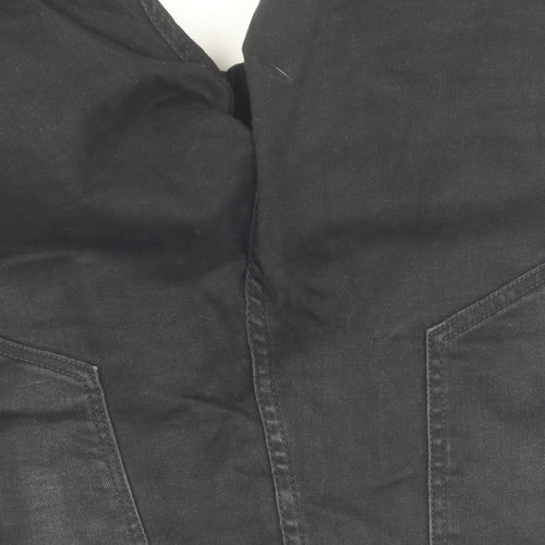 Gingtto Men's Black Slim Skinny Jeans Size 34