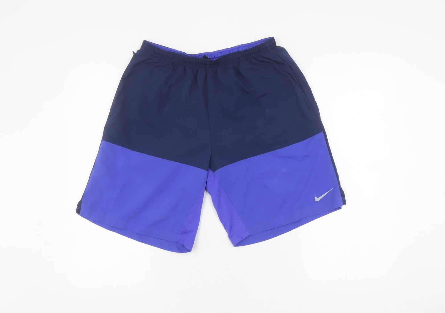 Nike Men's Blue Athletic Shorts L Gym & Training