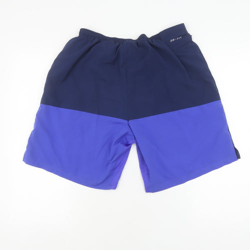Nike Men's Blue Athletic Shorts L Gym & Training