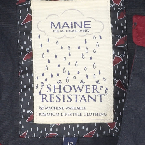 Maine New England Women's Black Parka Jacket