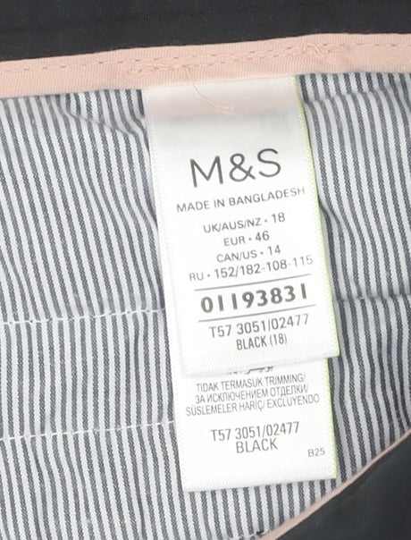 Marks and Spencer Women’s Black Shorts Size 18