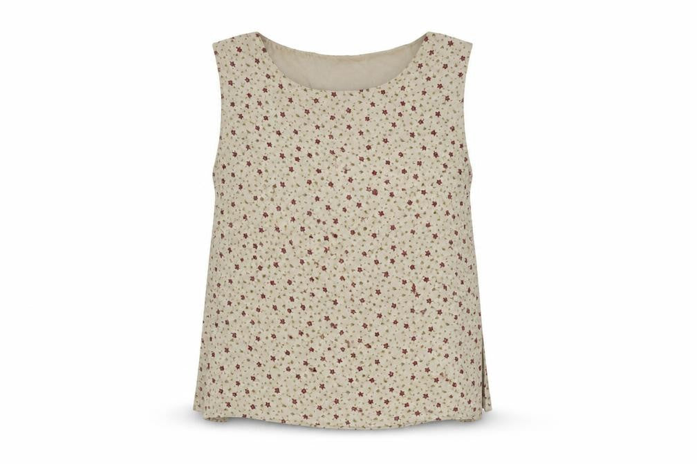 Kaleidoscope Women's Ivory Floral Tank Top - Size 16