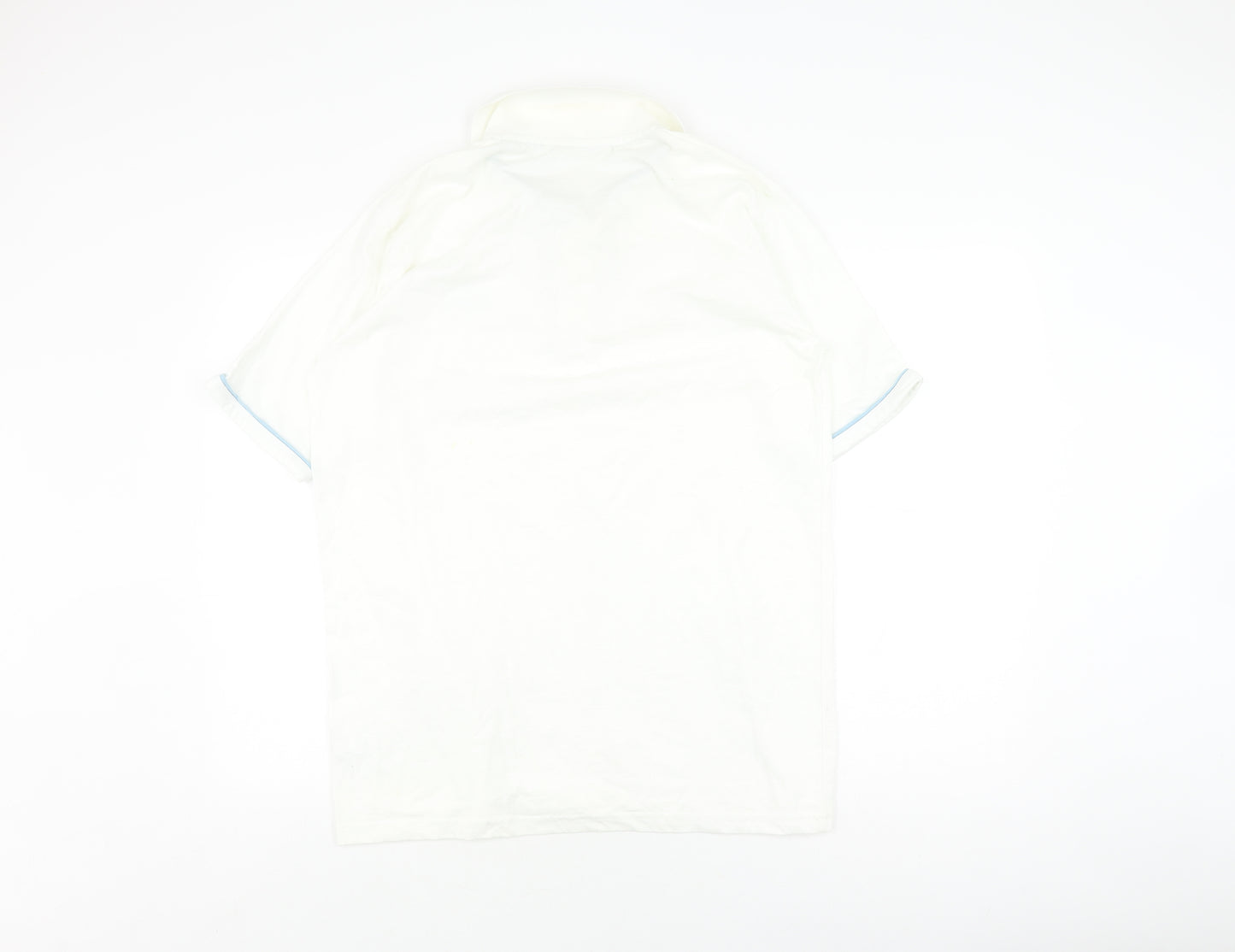 Slazenger Men's White Polo Shirt L