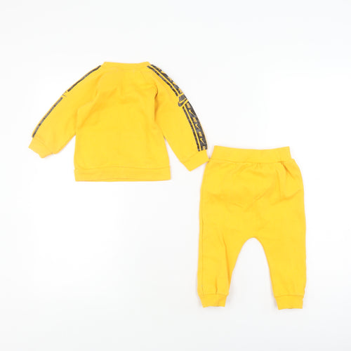 Nike Yellow Unisex Baby & Toddler Trousers Set, 24 Months