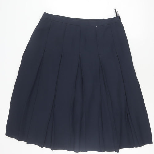 EWM Women's Black Pleated Skirt Size 18