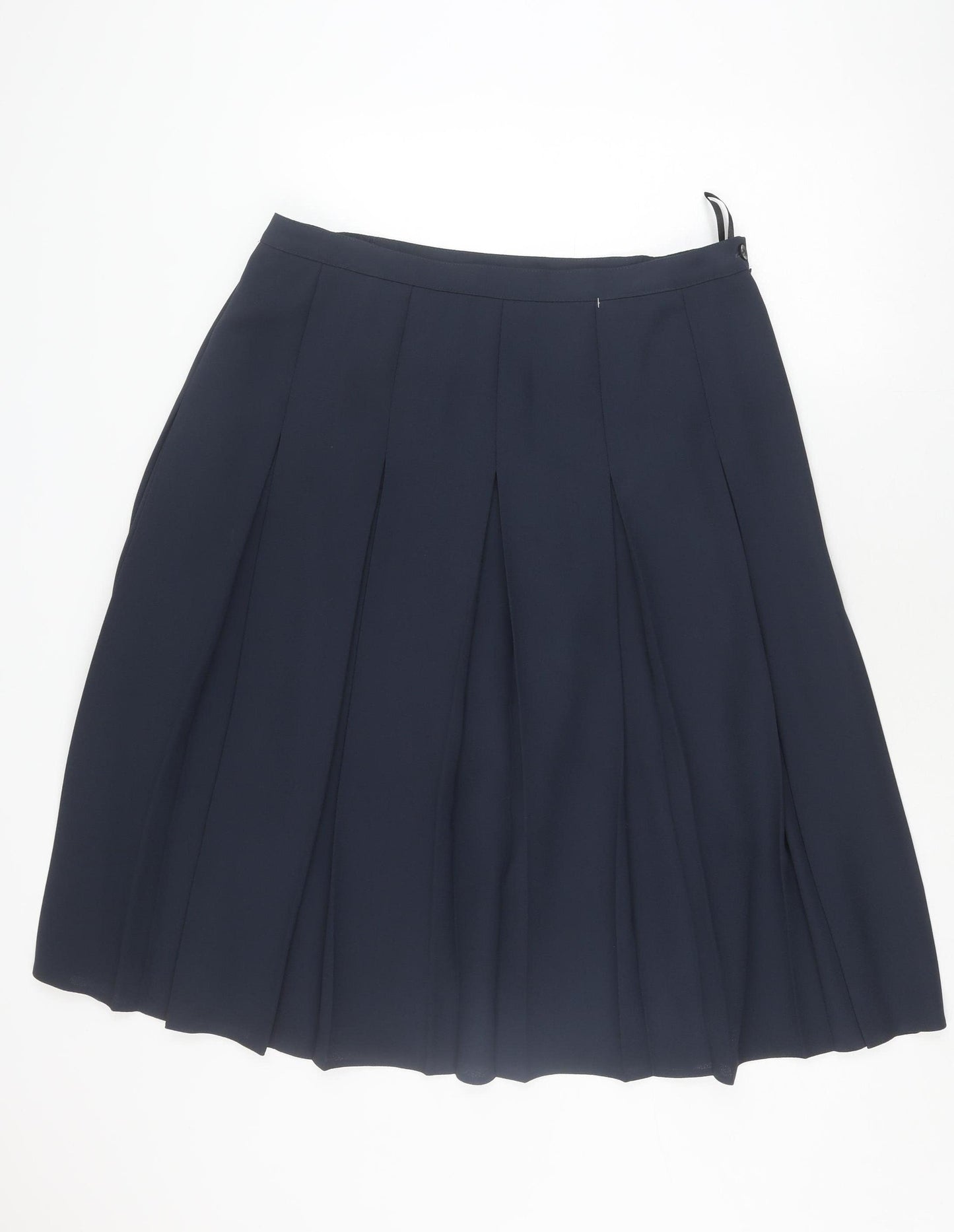 EWM Women's Black Pleated Skirt Size 18