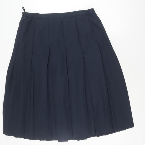 EWM Women's Black Pleated Skirt Size 18