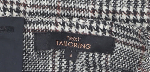 Next Women's Multicoloured Check Pencil Skirt Size 6