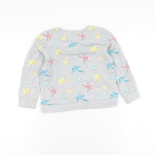 Mountain Warehouse Girls Grey Pullover Sweatshirt 3-4 Years