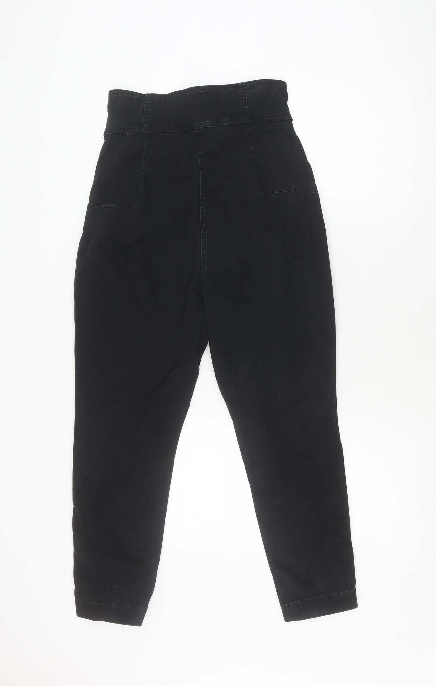 Zara Women Black XS Jegging High Rise Skinny Trousers