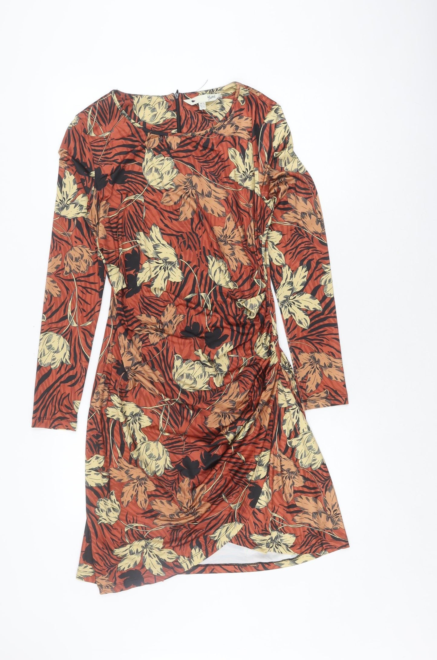 Yumi Women's Floral Multicoloured Dress, Size 10