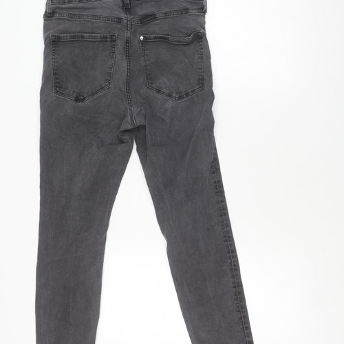 H&M Women's Grey Skinny Jeans M – Slim Fit Casual