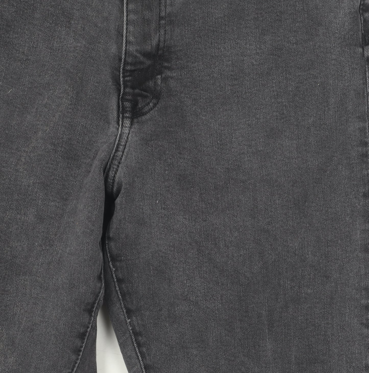 H&M Women's Grey Skinny Jeans M – Slim Fit Casual