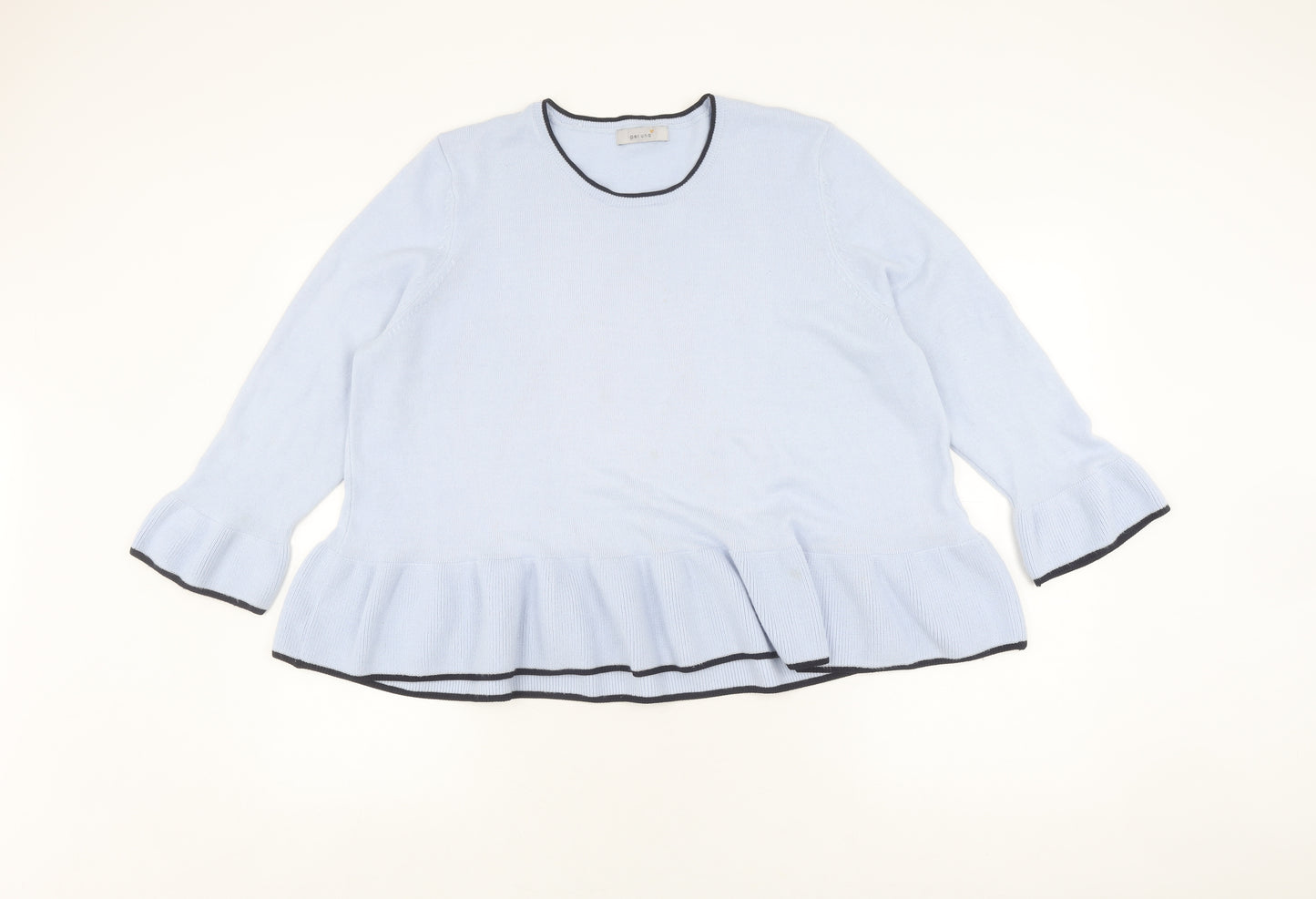 Marks and Spencer Women's Blue Pullover Jumper Size 18