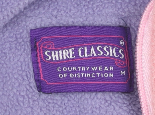 Shire Classics Unisex Kids Pink Fleece Sweatshirt M with Tractors
