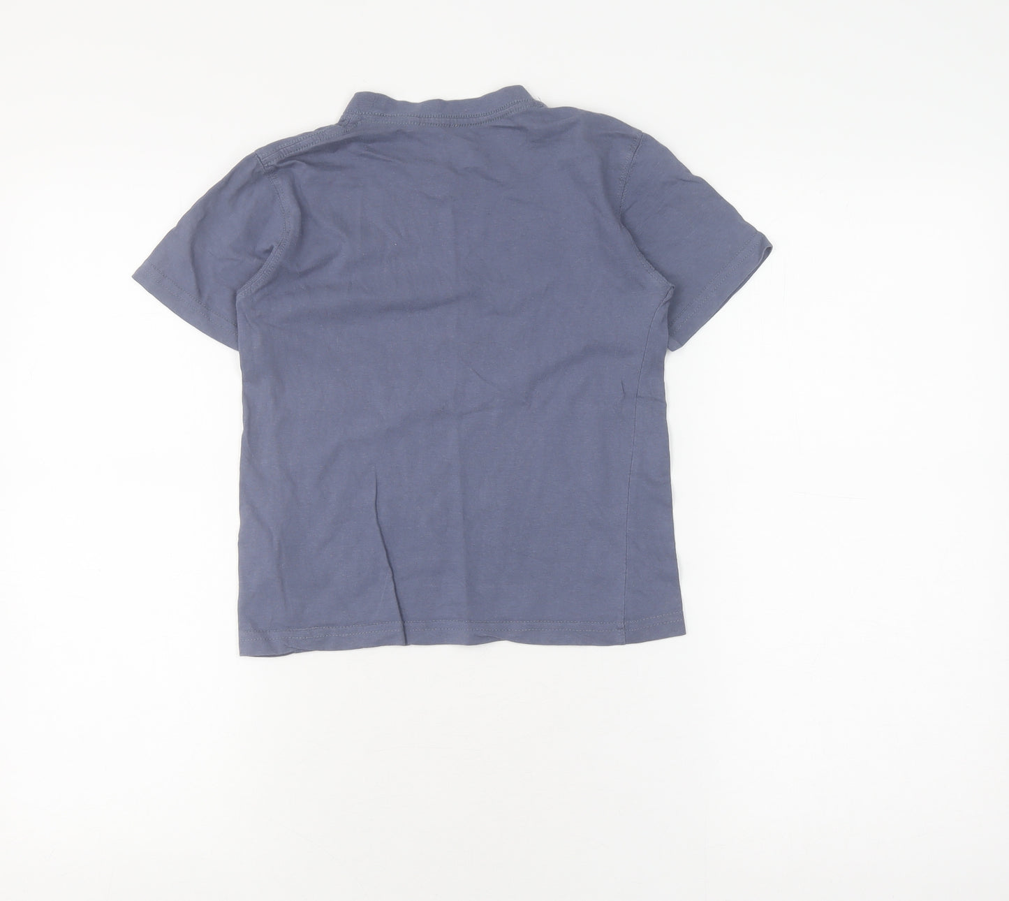 Halifax Boys Blue T-Shirt, 6 Years, Nature Graphic, Excellent