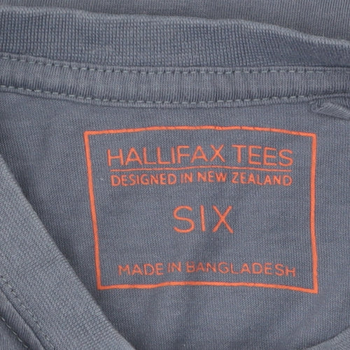 Halifax Boys Blue T-Shirt, 6 Years, Nature Graphic, Excellent