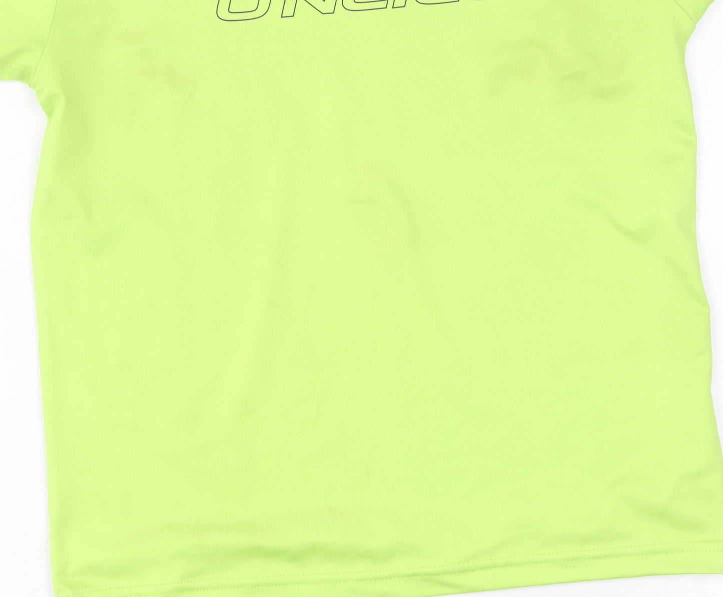 O'Neill Boys Green T-Shirt, Size 10, UV Protection, Activewear
