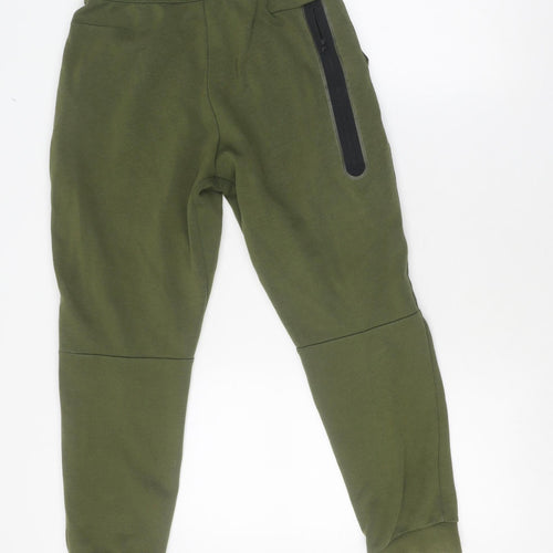 Nike Boys Green Joggers L - Comfortable Activewear Trousers