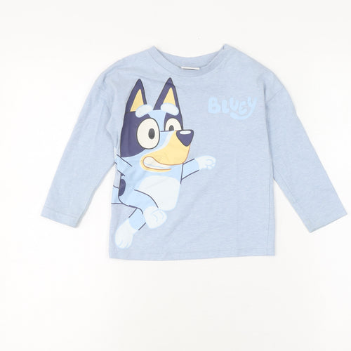 Tu Boys Blue Bluey Long Sleeve T-Shirt 2-3 Years