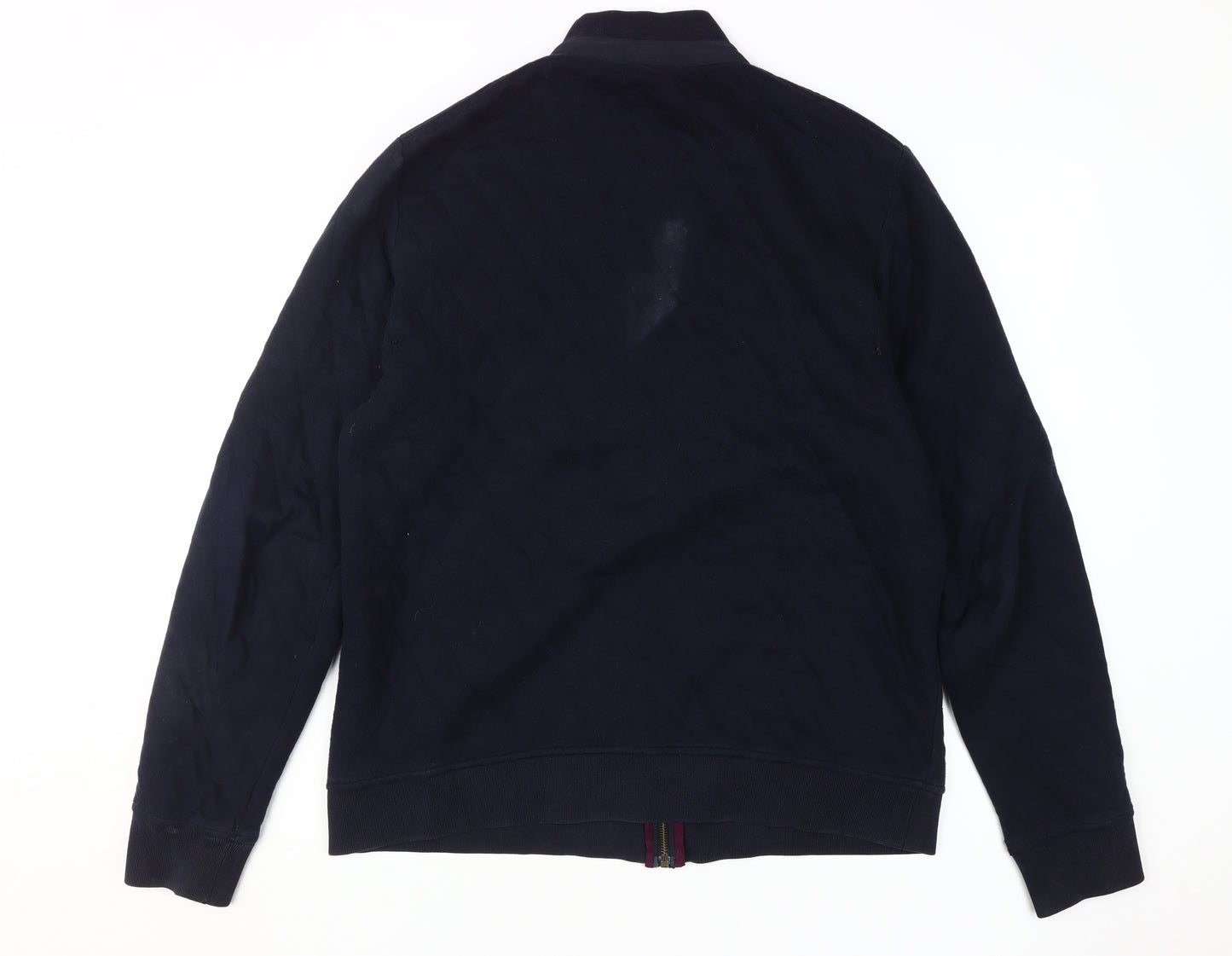 Ted Baker Men's Blue Mid-Length Jacket, Size 4