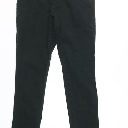 Next Men's Green Chino Trousers, Size M, 32W 31L