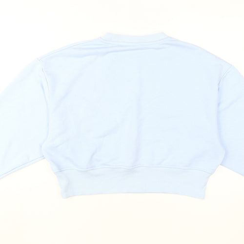 Disney Women's Blue XS Pullover Sweatshirt