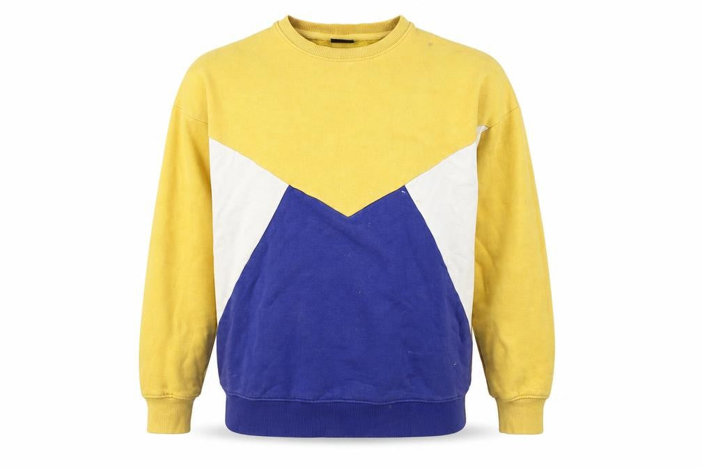 Front view of Stitch & Soul Men's Multicoloured Pullover Sweatshirt L