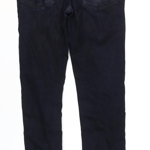 Farah Men's Black Skinny Jeans 30 Waist Slim Fit