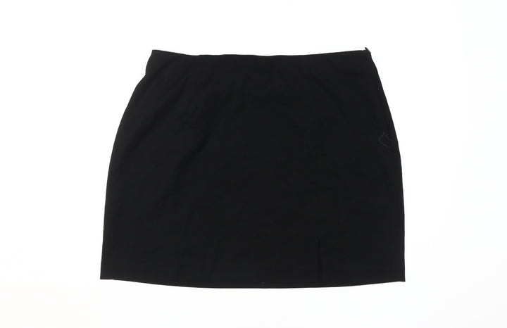 OBJECT Women's Black Pencil Skirt Size 16 Knee Length