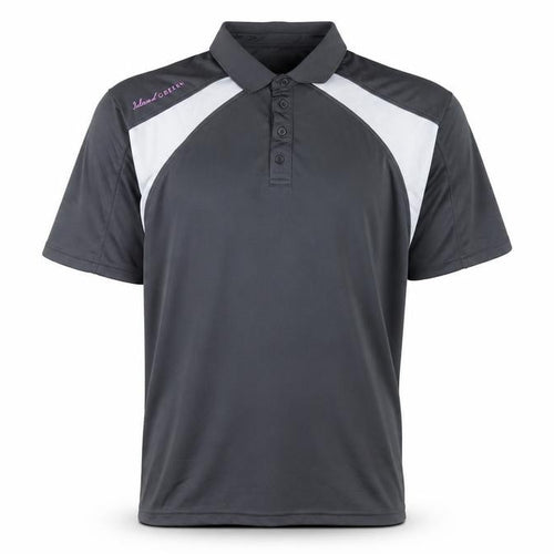 Island Green Mens XL Black Golf Polo Shirt