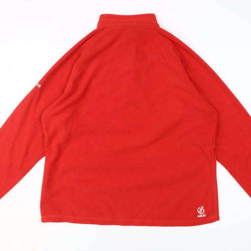 Dare 2b Women's Red Long Sleeve 1/2 Zip Pullover