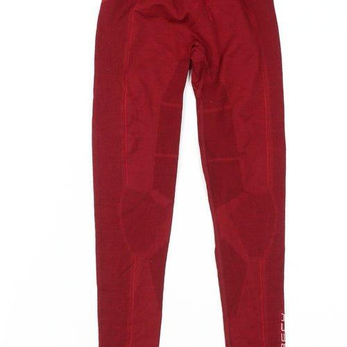 Brubeck Girls Red Activewear Leggings 11 Years