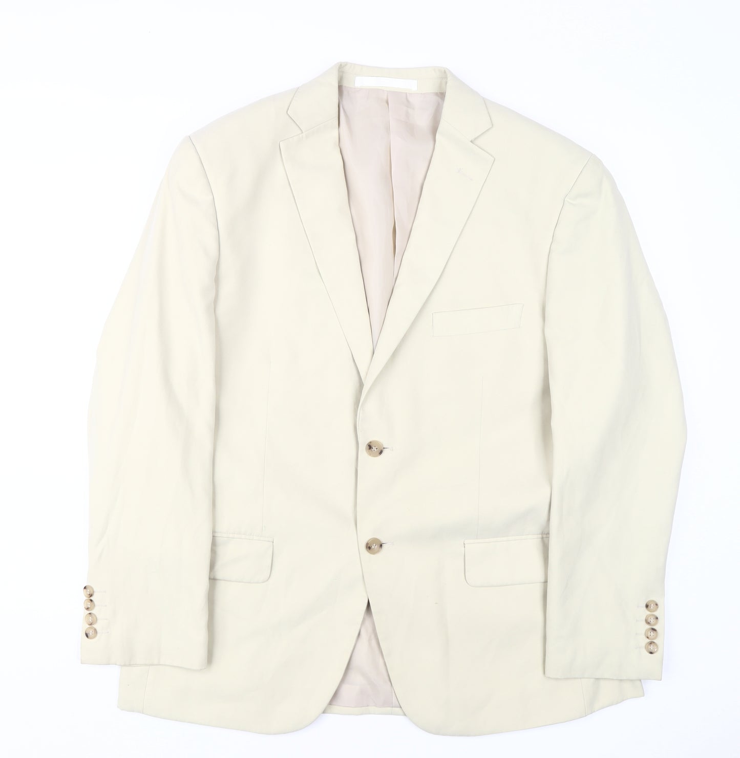 Marks and Spencer Beige Men's Blazer 42 Short Classic