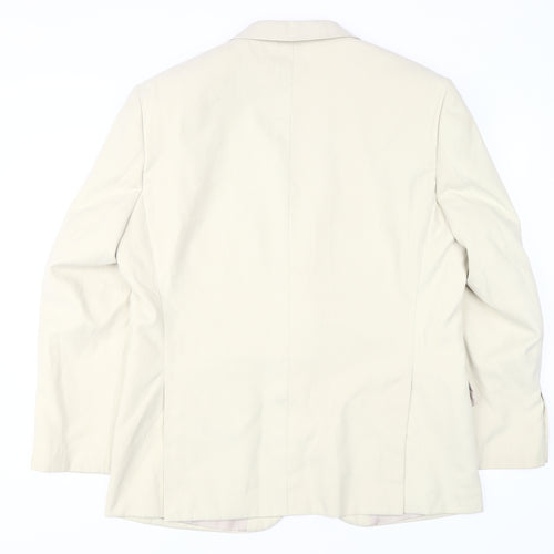 Marks and Spencer Beige Men's Blazer 42 Short Classic